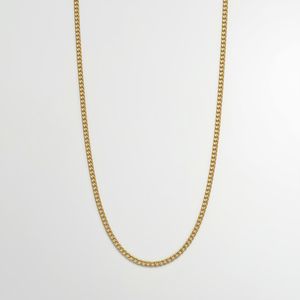 Collier pendentif de luxe en or blanc massif 14 carats, style moderne et minimaliste, pour fabricant OEM certifié en gros - Product Image 2