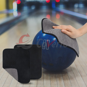 Sac d'entretien pour boule de bowling en microfibre lavable, chiffon de nettoyage doux pour l'entretien de la surface de la boule de bowling - Product Image 4