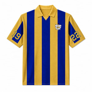 เสื้อฟุตบอลผู้หญิง Sigma Gamma Rho Sorority ลายทางสีน้ำเงินทอง แฟชั่นสตรีทแวร์ ชุดยูนิฟอร์มฟุตบอล - Product Image 1