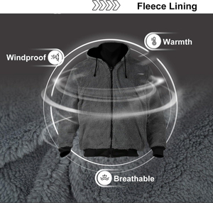 Custom Hi <b>Vis</b> Winter Class 3 <b>High</b> Visibility <b>Jacket</b> <b>Orange</b> Lined Fleece Work Reflective Safety Sweatshirts Safety Wear - Product Image 4