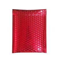 Enveloppes à bulles personnalisées avec logo rouge, écologiques, rembourrées, pour l'expédition et l'emballage de colis