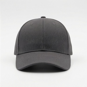 Unisex 6-Panel Baseball Cap Solid Color Cotton Twill Fitted Hat Casual Style Adult Size 58-60CM - Product Image 1
