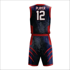 Uniforme de Baloncesto Personalizado Unisex para Equipos y Clubes, Nuevo Diseño, MOQ Bajo, Transpirable, 100% Poliéster, Estampado Frontal - Product Image 5