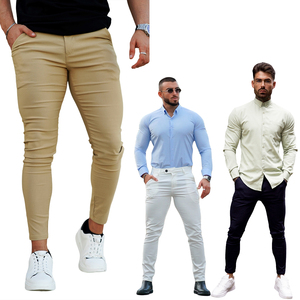 Pantalones de Vestir para Hombre, Corte Slim, Ligeros, de Secado Rápido, Estilo Business, Moda Masculina - Product Image 4