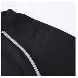 Conjuntos Deportivos de Compresión de Secado Rápido para Gimnasio, Ropa Deportiva para Hombre, Camiseta de Manga Larga y Manga Corta con Leggings para Adultos - Product Image 2