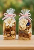 Luxuriöses AUORA Potpourri-Duftsäckchen mit Eigenem Etikett, Natürliche Getrocknete Blumen, Blätter und Kräuter, Langanhaltender Natürlicher Duft, Handgefertigt