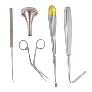 Juego de Instrumentos Quirúrgicos ORL, Instrumentos Completos para Oído, Nariz y Garganta, Herramientas de Acero Inoxidable de Precisión - Product Image 2
