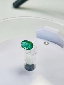 Esmeralda Zambiana natural ovalada de 1.53 ct, color verde premium, excelente brillo, piedra preciosa natural de calidad fina para coleccionistas. - Product Image 4