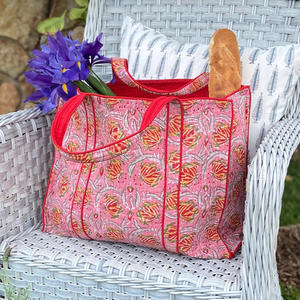 Bolsa de Mano Reutilizable Ecológica y Sostenible para Compradores Mayoristas, Bolsas de Viaje Reversibles de Gran Capacidad - Product Image 6