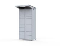 Système de casier intelligent pour colis ZHILAI, montage mural, armoire intelligente de livraison, machine à colis automatisée pour coursiers, extérieur/intérieur