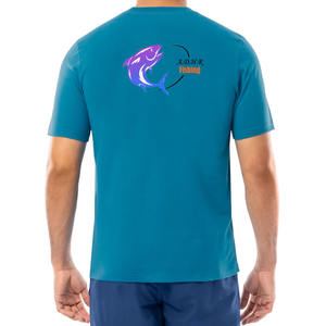 Camiseta de Pesca y Senderismo Ligera de Manga Corta con Protección Solar, Personalizada, de Secado Rápido, Poliéster Sublimado, UPF50, con Capucha - Product Image 5