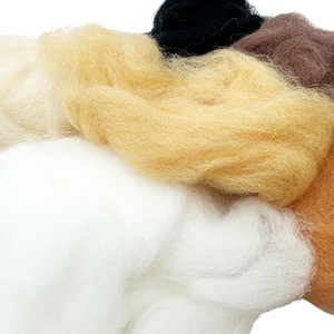 Beginner Animal Pudding Corgi Wool Felt <b>Needle</b> Felting Craft Kit with Keychain Chain for DIY Pet Dog Accessories Making - Product Image 5