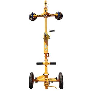 Sertifikat CE pengangkat vakum kaca troli manual dengan 400kg - Product Image 3