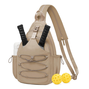 Sac de sport unisexe personnalisé avec logo pour raquettes de tennis et de pickleball, en polyester imperméable, capacité 30-40L, sac à bandoulière tendance pour le tennis - Product Image 3
