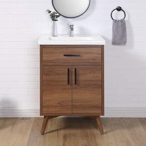 Meubles de salle de bain modernes en marbre, nouveaux arrivages JY Vietnam, armoires avec plan de travail en contreplaqué MDF, ensemble de luxe avec lavabo, vente en gros - Product Image 1