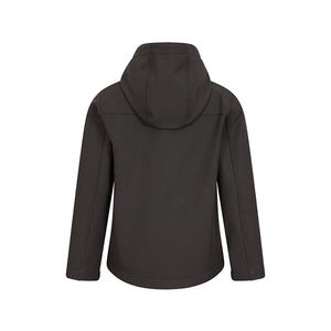 Men's <b>Hooded</b> <b>Fleece</b> <b>Jacket</b> Full Zip Windproof Solid Color Casual Winter Outerwear with Pockets and Stand Collar - Product Image 6