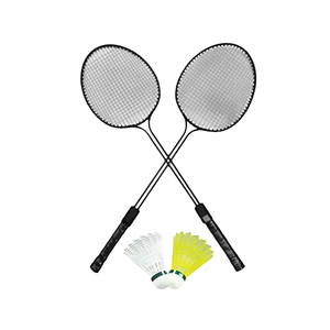 2 Pack Aluminum Alloy <b>Badminton</b> Rackets with Shuttlecocks Set - Product Image 1