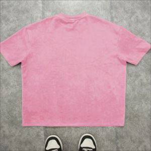 Camiseta Unisex de Algodón Transpirable con Hombros Caídos, Logotipo Gráfico Personalizado, Calidad Premium, Estilo Casual Urbano, Talla Grande - Product Image 2