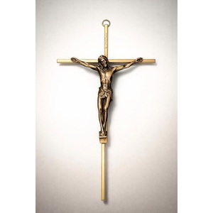 Croix en laiton de style antique pour la décoration religieuse, l'aménagement intérieur des églises et l'amélioration spirituelle de la maison - Product Image 6