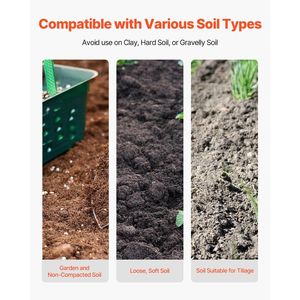 Trivella Manuale Robusta con Manico in Fibra di Vetro e Lama in Metallo con Indicatori di Scala - Product Image 5