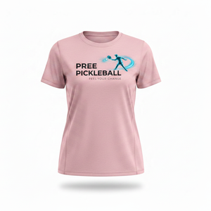 Custom Logo Women's special Pickleball athletic summer <b>T</b> <b>Shirt</b> Quick Dry Breathable moisture wicking sports jersey OEM ODM - Product Image 1