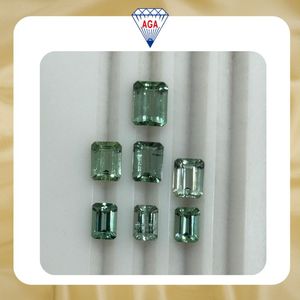 Offre Spéciale – Tourmaline Verte Menthe Naturelle Taille Émeraude 1 à 4 Carats – Pierre Précieuse en Vrac Qualité AAAA de Madagascar – Vente en Gros de Bijoux Fins - Product Image 2