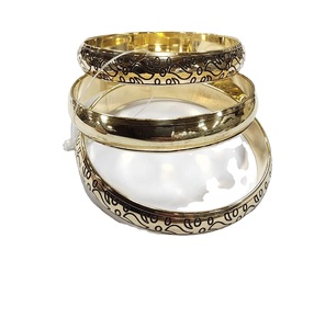 Brazalete de Diseño con Acabado en Latón de Primera Calidad, Brazalete Tradicional Indio de Lujo Abrible, Ideal para Bodas y Ocasiones Especiales - Product Image 5