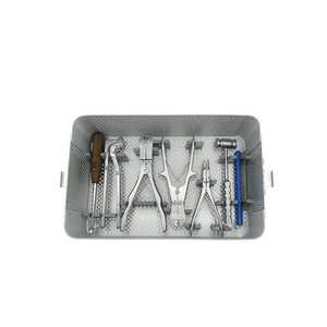 Kit de chirurgie des fractures pour petits animaux, en acier inoxydable, avec plaques orthopédiques à verrouillage manuel et ensemble d'instruments chirurgicaux par Grip Surgical - Product Image 3