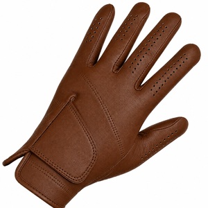 Guantes de Golf Personalizados 100% Cuero Cabretta Suave, Transpirables, para Mano Izquierda, Duraderos, Antideslizantes, de Cuero Genuino para Deportes al Aire Libre - Product Image 4