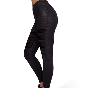 Leggings de yoga sexy pour femmes, taille haute élastique, imprimé léopard, grande taille, durables, longue durée, fitness, entraînement, sans couture - Product Image 4