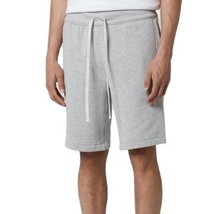 Shorts Bermuda Homme Taille Moyenne Qualité Supérieure Respirant Séchage Rapide Mélange Coton Tendance Mode Urbaine Brodé OEM - Product Image 1