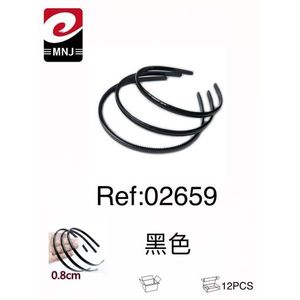 Fascette per capelli promozionali da 0,8 cm PINZAS e braccialetti - Product Image 1