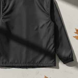 Chaqueta Cortavientos Informal para Niños, Marca Jack Jill Youth Line, Color Personalizado, Botones a Presión, Grosor Estándar, Transpirable, de Secado Rápido, de Lona - Product Image 5