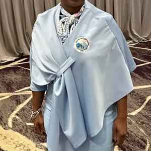 Chal Ligero Azul Claro para Adultos Jack and Jill, Elegante y Suave, Bufanda de Moda Ligera, Accesorio Elegante para Mujer para Fiestas Formales - Product Image 5