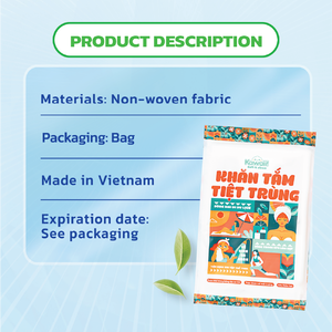 ผ้าขนหนูพกพาแบบใช้แล้วทิ้ง ลายตาราง สำหรับฤดูร้อน แห้งเร็ว ขนาดกะทัดรัด ผลิตโดย Kawaii OEM ODM เป็นมิตรกับสิ่งแวดล้อม ทำจากผ้าไม่ถักทอ สีขาว - Product Image 3