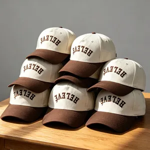 Custom <b>Baseball</b> <b>Caps</b> with Embroidered Brand Logo Adjustable Back Strap and Curved Brim for Men <b>Women</b> and Streetwear Collections - Product Image 3