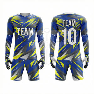 ชุดฟุตบอลของตัวเองชุดฟุตบอลชั้นนำที่มีสไตล์สดใสสวมใส่สบายดีไซน์ทันสมัยราคาถูกถอดออกได้หลากหลาย - Product Image 1