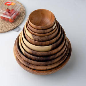 Frutero de madera disponible en todos los tipos de madera. Se utilizan para exhibir productos frescos, guardar refrigerios o como un elemento decorativo. - Product Image 3