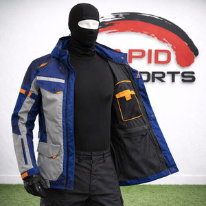 Superbes vestes de moto pour hommes RAPID SPORTS, personnalisables avec logo, toutes saisons, imperméables, ignifuges, certifiées CE, pour la course - Product Image 3
