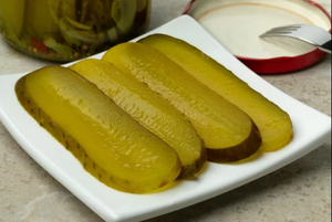 Rodajas de pepino encurtido marinado a granel, sabor ácido, enlatadas en vinagre para sándwiches, aperitivos y guarniciones - Product Image 4