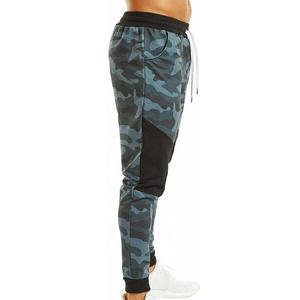 Men's Camouflage Print Sweatpants Elastic Waist Drawstring Casual Joggers Side Pockets Breathable Spandex men's pants wear - Product Image 6
