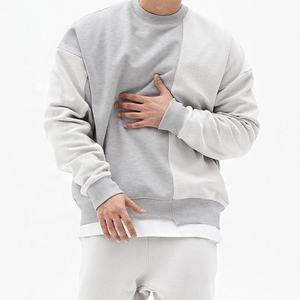 OEM personnalisé hommes O col surdimensionné polaire et épaississement mode lettres impression épais sweats hommes hommes vêtements de mode - Product Image 2