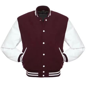 Blousons universitaires pour hommes Nouveautés 2025 – Manteau de baseball tendance pour hommes, blouson Letterman avec poches, veste streetwear pour hommes, service OEM - Product Image 2