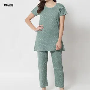 Fabrika satış kadın pamuk pijama artı-boyutu 5XL yaz basit pijama kore tarzı ev giyim gevşek kısa kollu gecelikler
