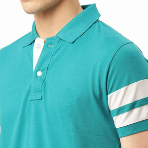 Polo pour homme en coton et polyester à manches courtes, style décontracté, personnalisable – Nouvelle collection en promotion - Product Image 6