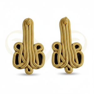 อีโบลเล็ตต์ติดไหล่แบบโพลีเอสเตอร์คุณภาพสูงสั่งทำพิเศษ ไม่มีสายรัด สำหรับเครื่องแบบพิธีการ - Product Image 2