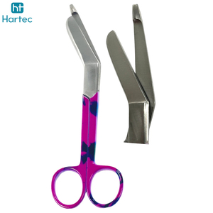 Manual Stainless Steel Bandage Scissors for Bandage & Dressing Cutting Top Product Best Sale Lister Bandage Scissors - Product Image 2