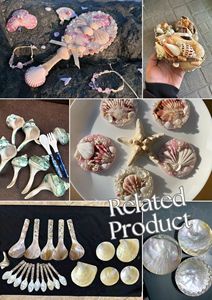 Handmade Glass Shell <b>Mug</b> Gold Plated Classic Design Portable Solid Pattern Party Gift <b>Box</b> Packaging Dishwasher Safe - Product Image 3