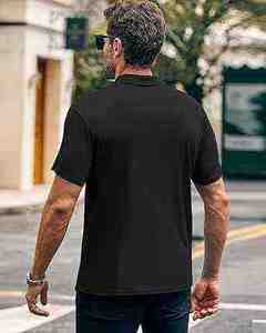 T-shirts amples à col rond et manches courtes pour hommes, style streetwear, vente en gros - Product Image 3