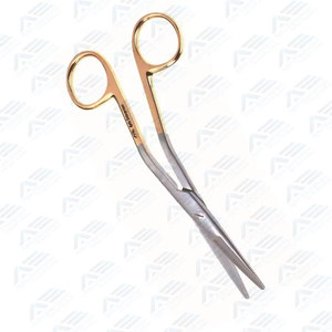 กรรไกรสแตนเลส Metzenbaum Nelson Cottle พร้อมใบมีดโค้ง TC อุปกรณ์การแพทย์มืออาชีพ - Product Image 2
